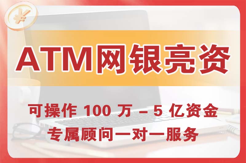 连平ATM机、网银亮资显账